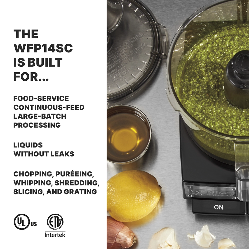 3.5-Quart and Continuous-Feed Food Processor
